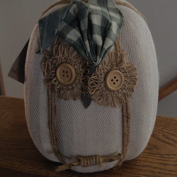 Lightweight Cloth Owl 10" x 7" - Picture 3 of 3